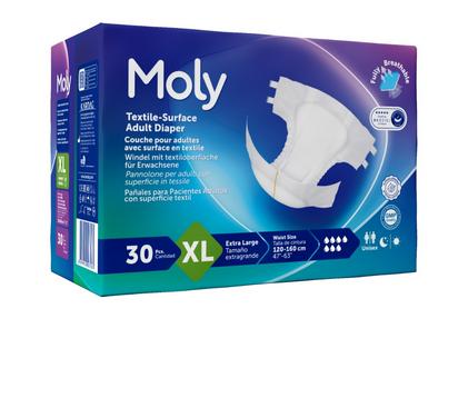 Підгузники для дорослих MOLY розмір XL , 30 шт/уп